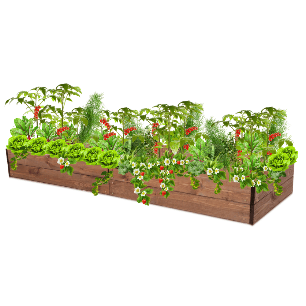 Grządka podwyższona impregnat skrzynia warzywniak inspekt donica 18x240x90