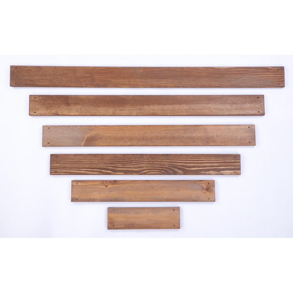 Deska sosnowa z nawiertami 9x90x1,7 cm do donic grządek piaskownic drewno