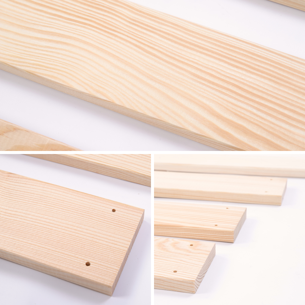 Złączka drewniana deska 9x17,5x1,7 cm do donic grządek piaskownic eko drewno