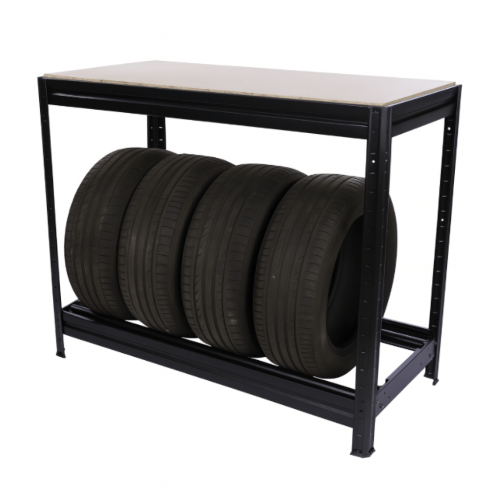 Stojak na opony regał na koła z rolkami obrotowymi 87x120x60 solidny polski