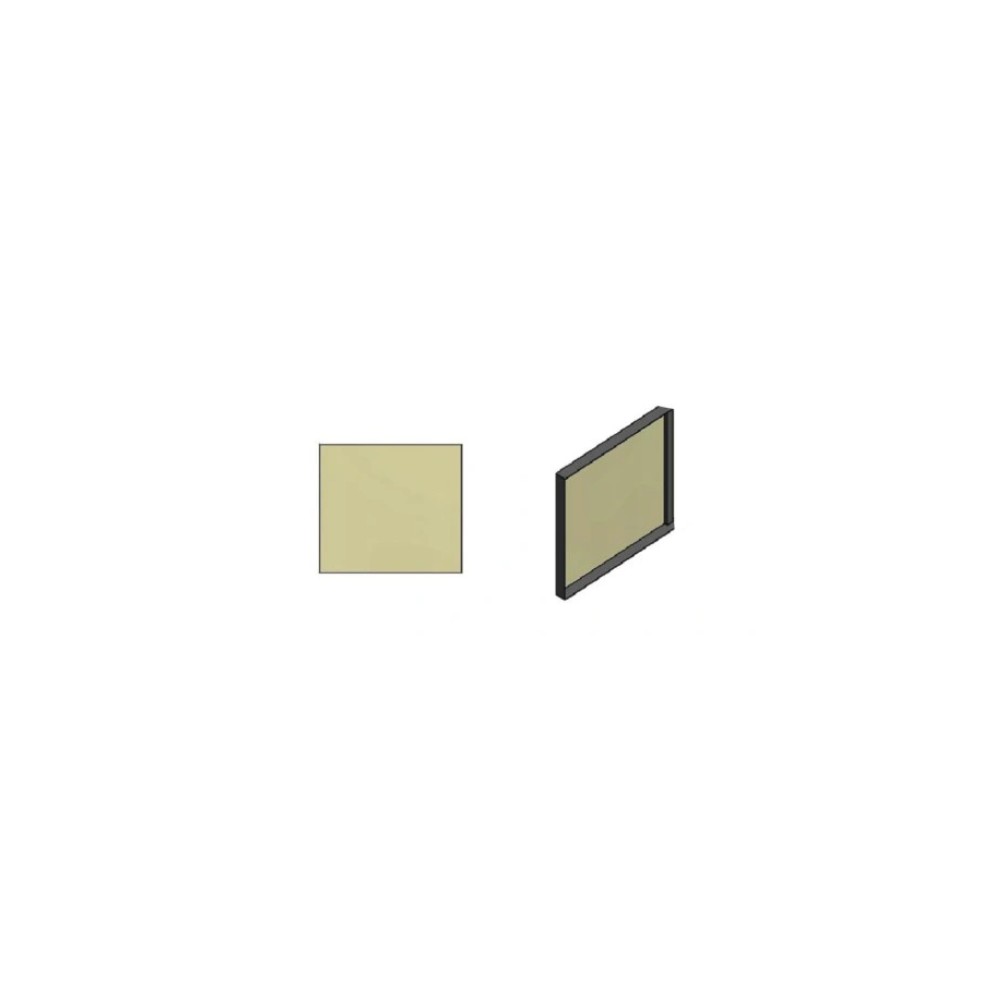 Półka biała 40x40 regał metalowy Helios 175kg