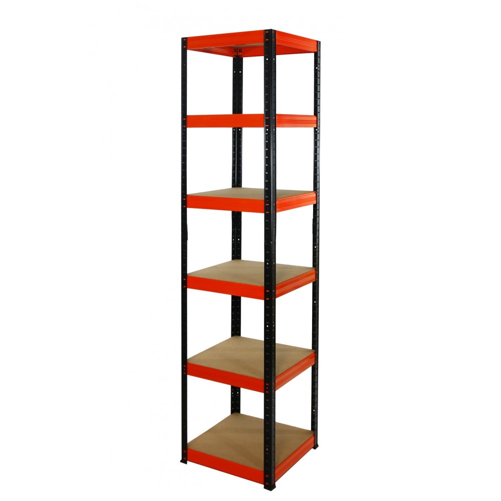 Regał Helios 213x45x45 cm 6 półek/175kg Niebiesko-Biały