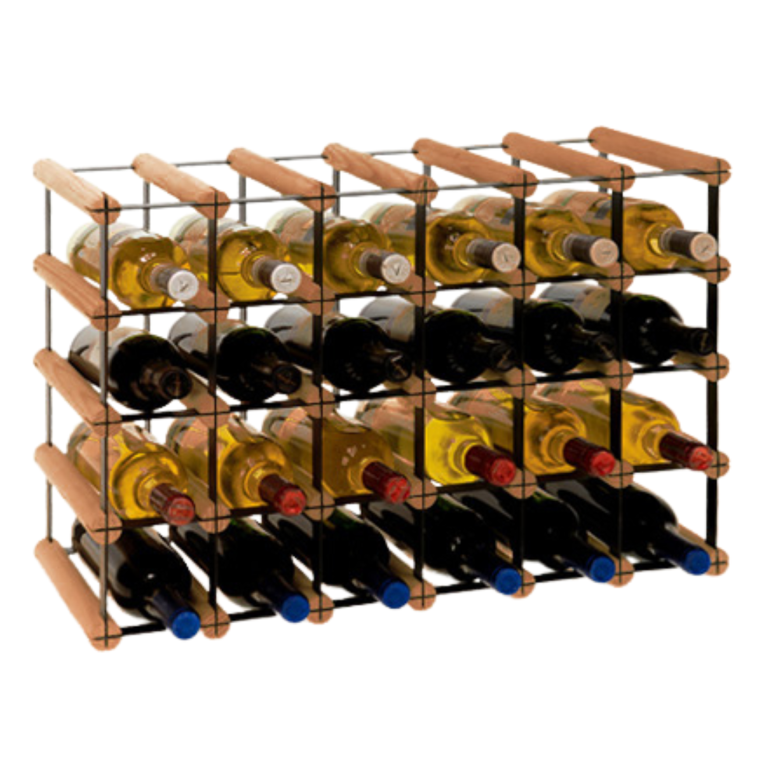 Loftowy stojak na wino RW8