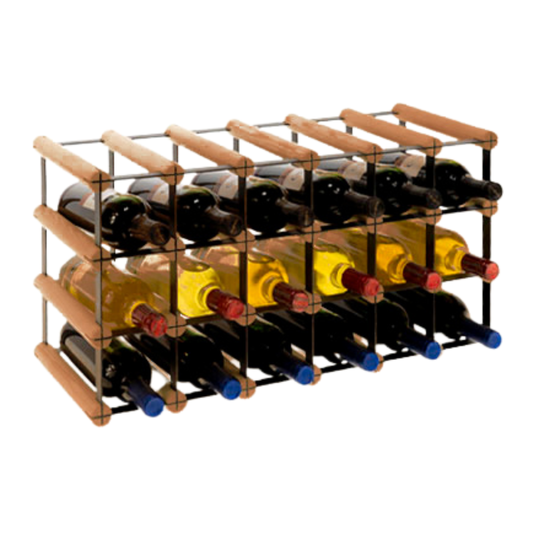 Loftowy stojak na wino RW8