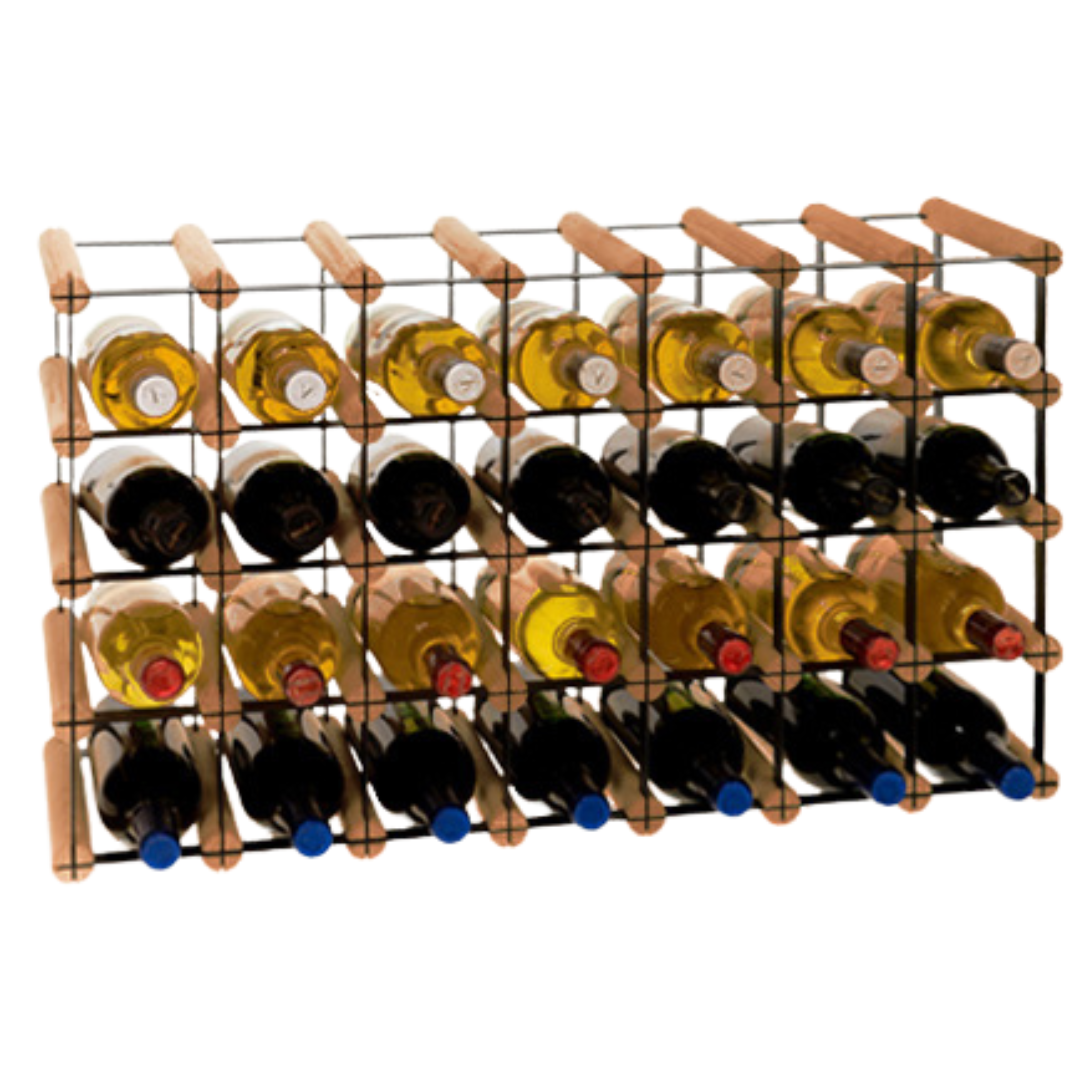 Loftowy stojak na wino RW8