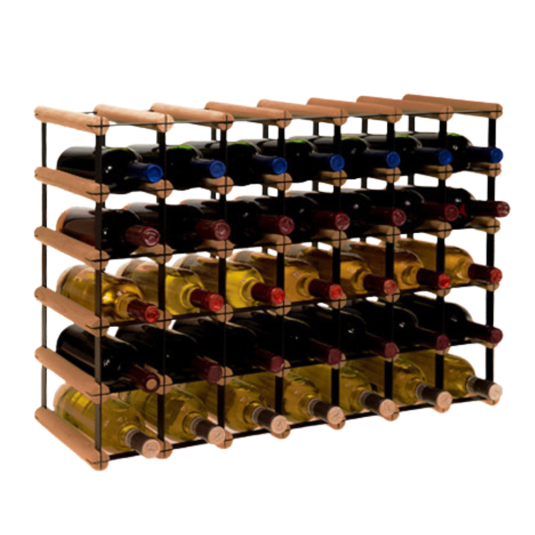 Loftowy stojak na wino RW8