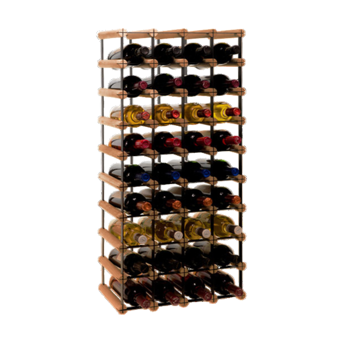 Loftowy stojak na wino RW8
