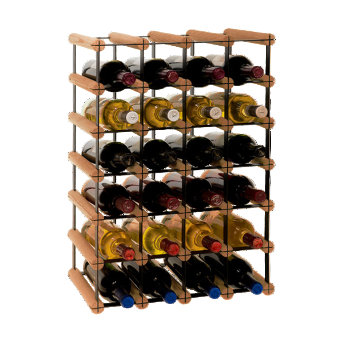 Loftowy stojak na wino RW8