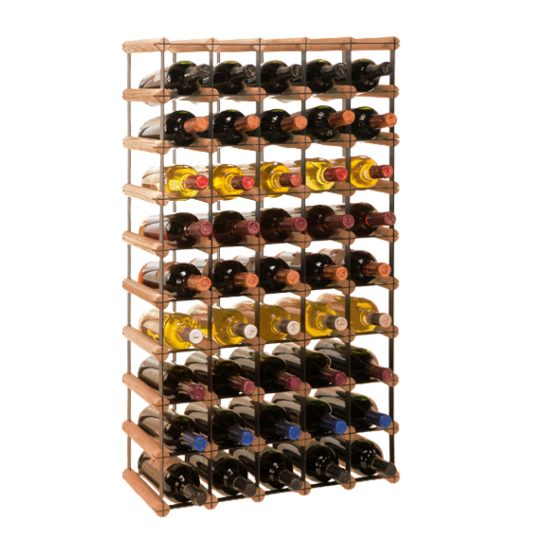 Loftowy stojak na wino RW8