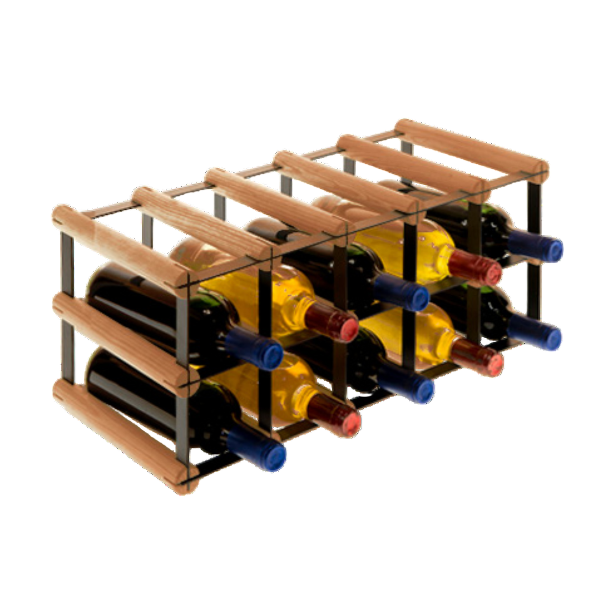 Loftowy stojak na wino RW8