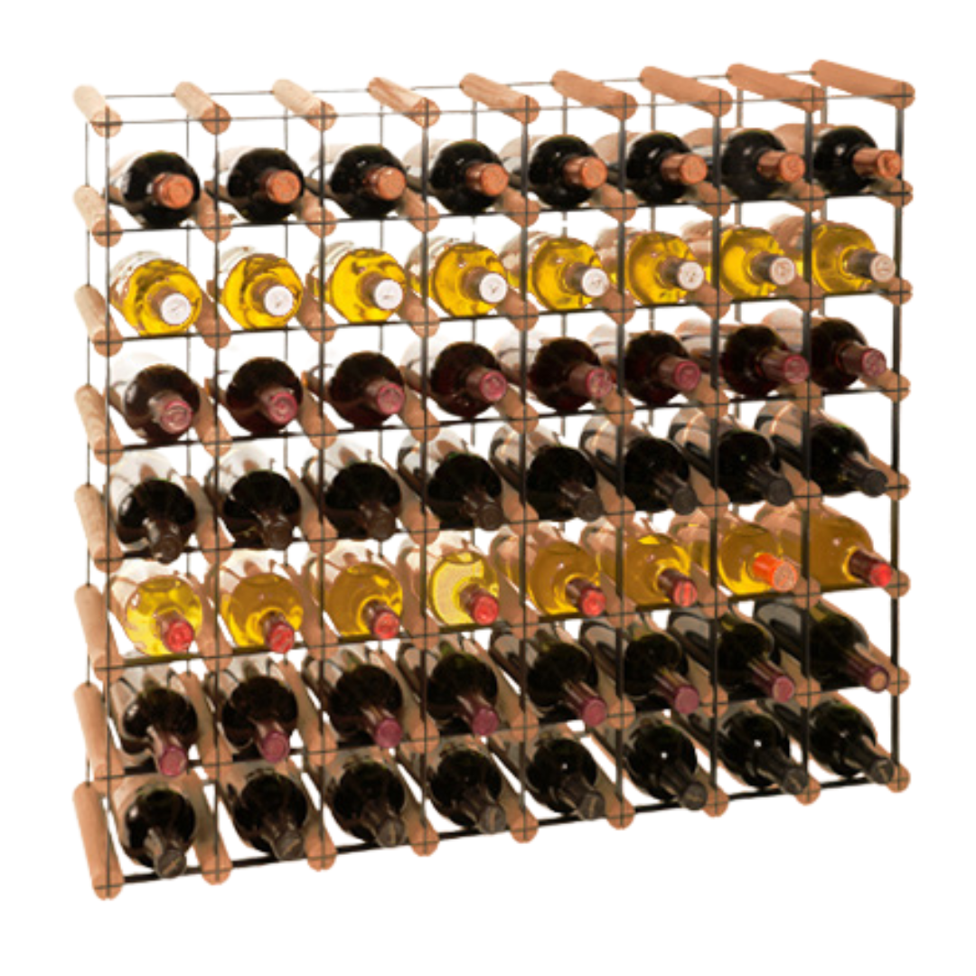 Loftowy stojak na wino RW8