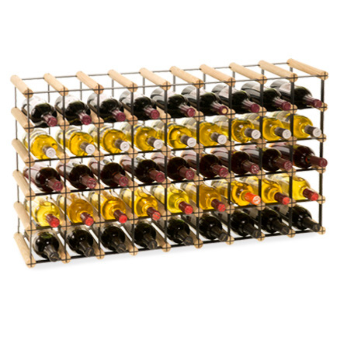 Loftowy stojak na wino RW8