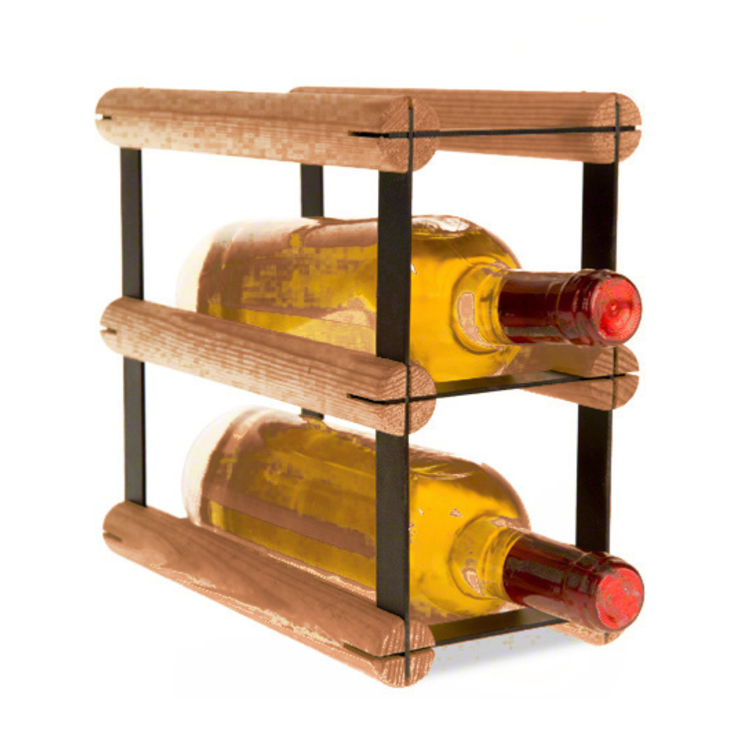 Loftowy stojak na wino RW8