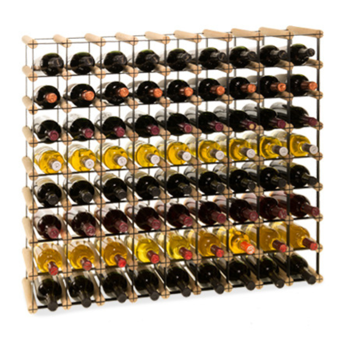 Loftowy stojak na wino RW8