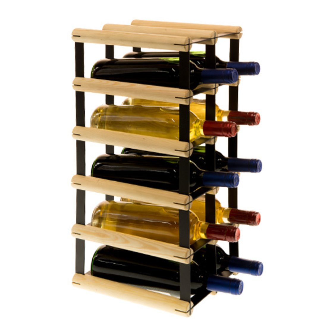 Loftowy stojak na wino RW8