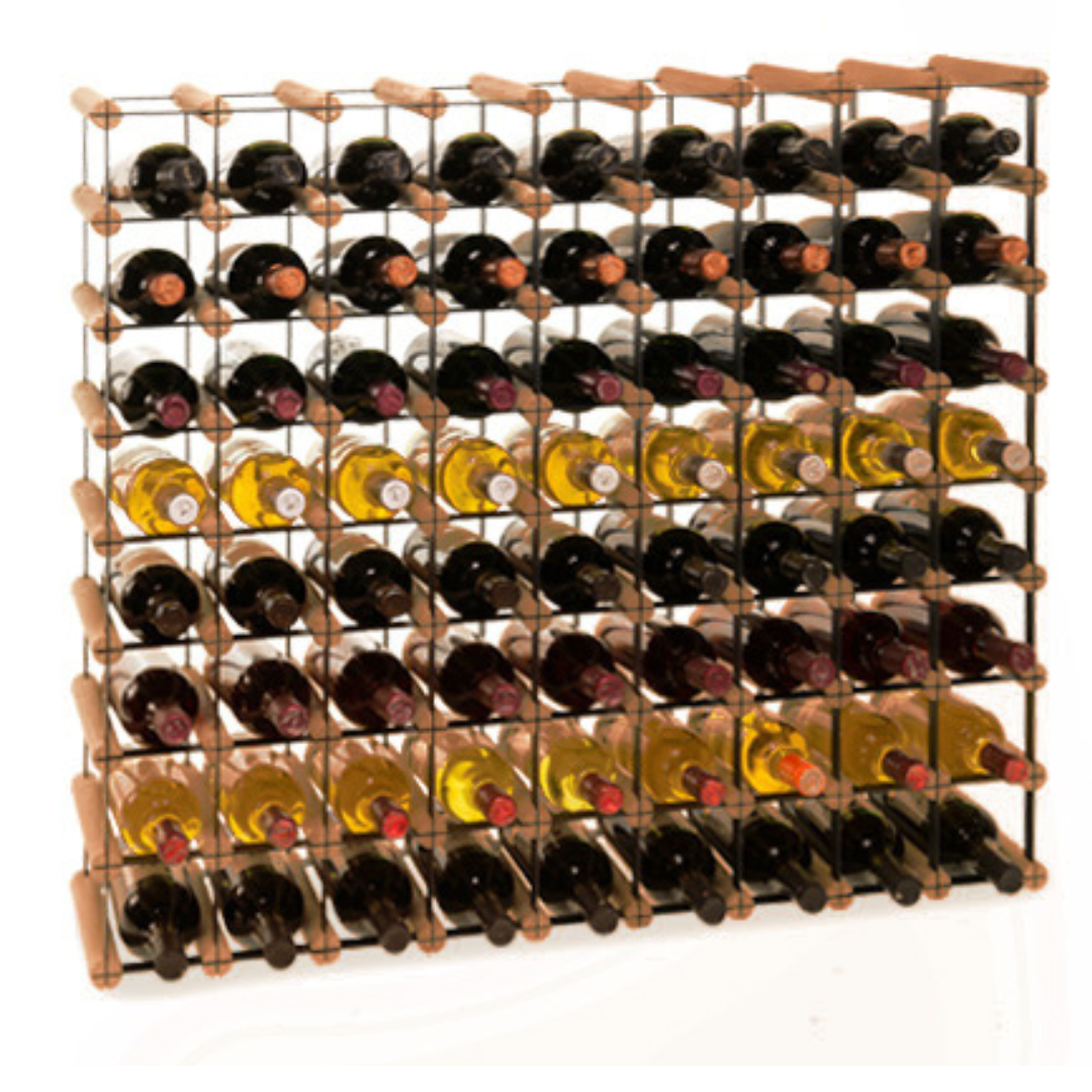 Loftowy stojak na wino RW8