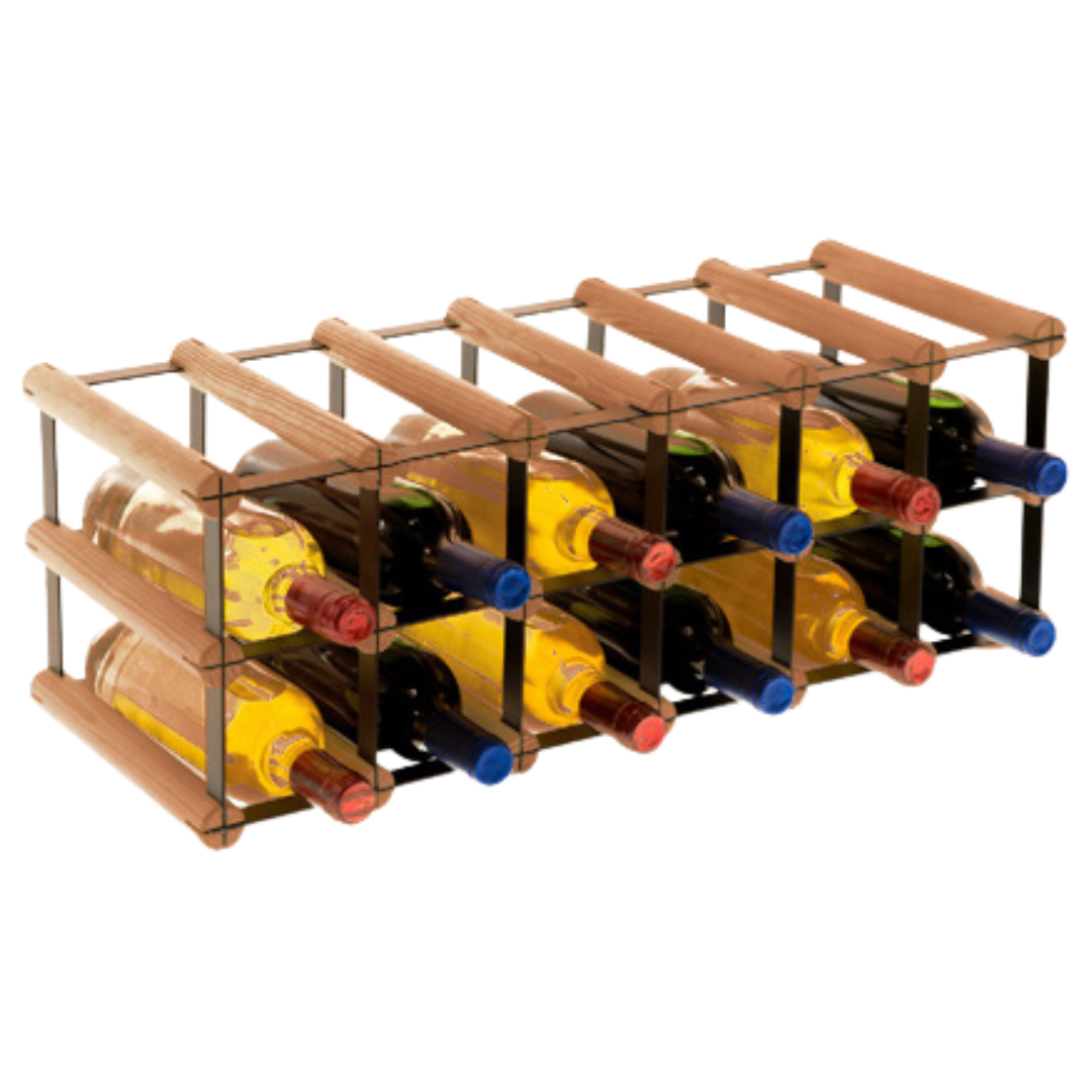 Loftowy stojak na wino RW8