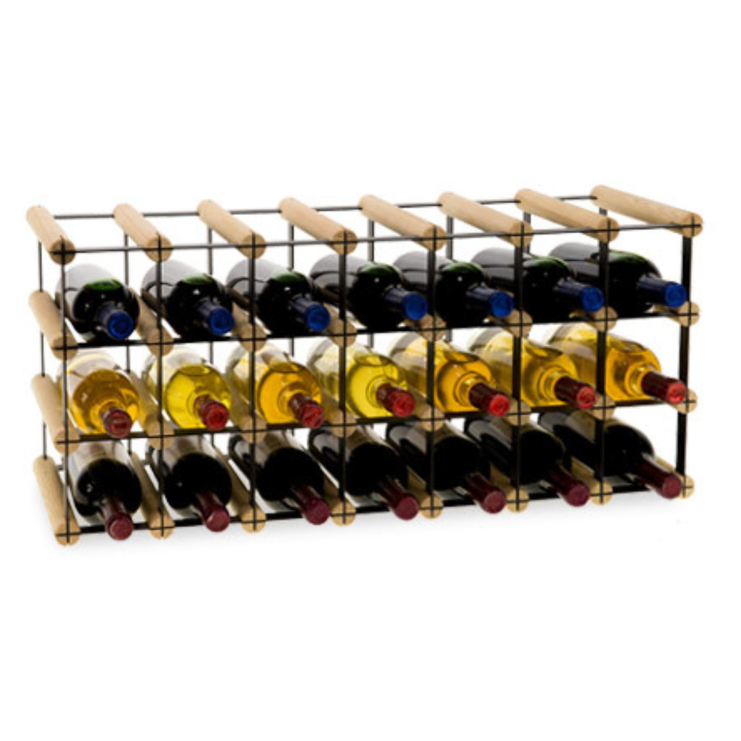 Loftowy stojak na wino RW8