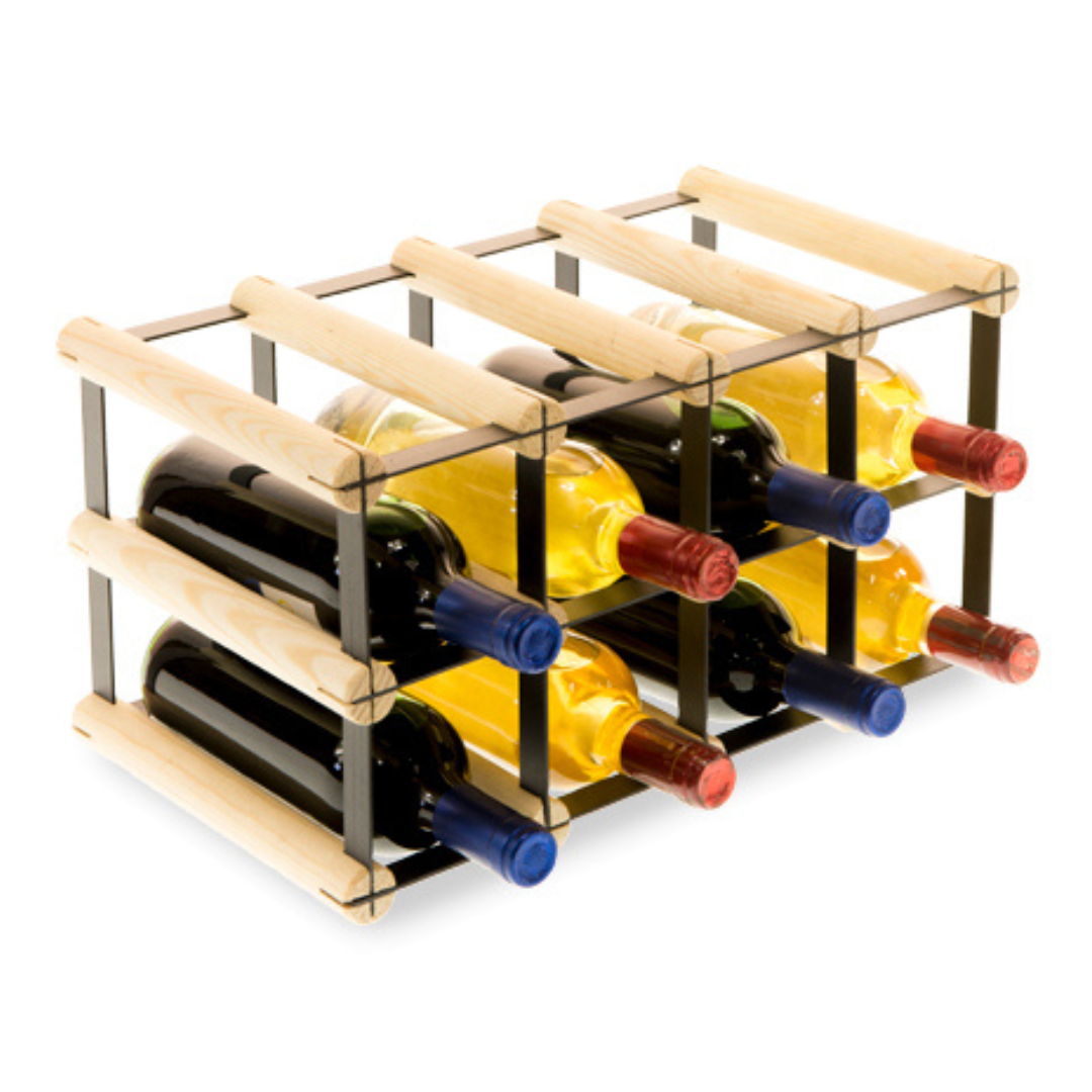 Loftowy stojak na wino RW8