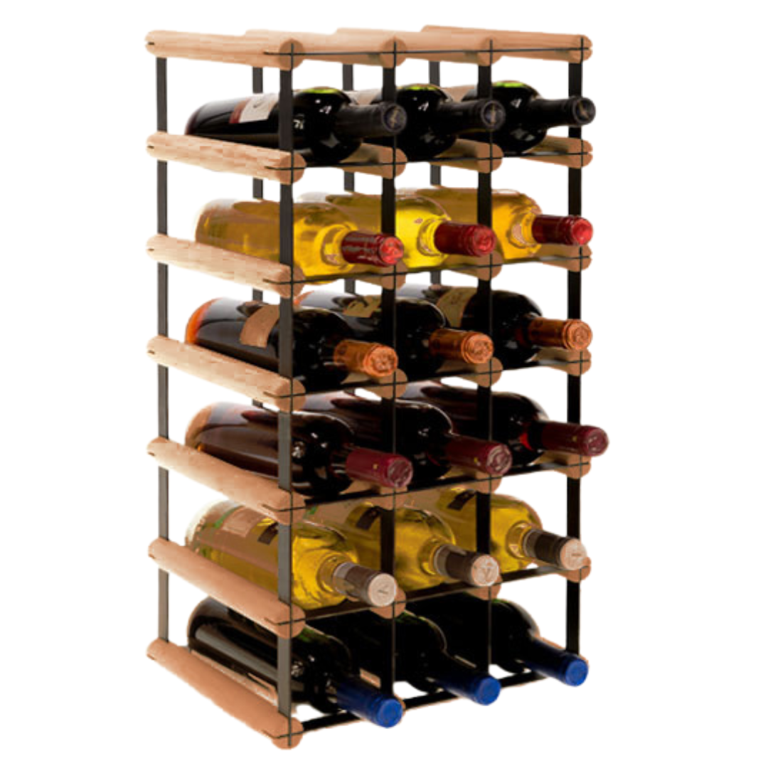 Loftowy stojak na wino RW8