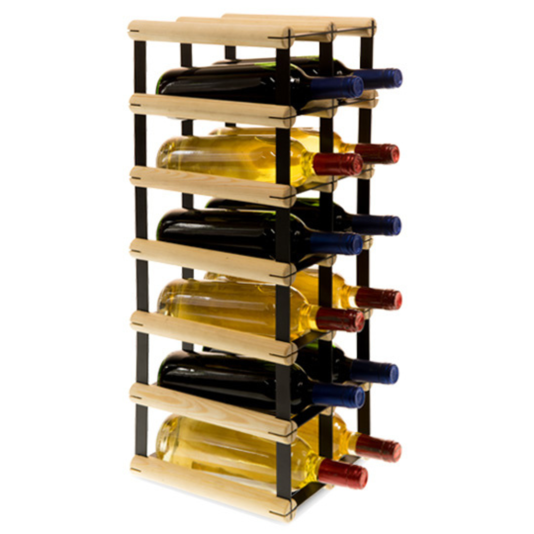 Loftowy stojak na wino RW8