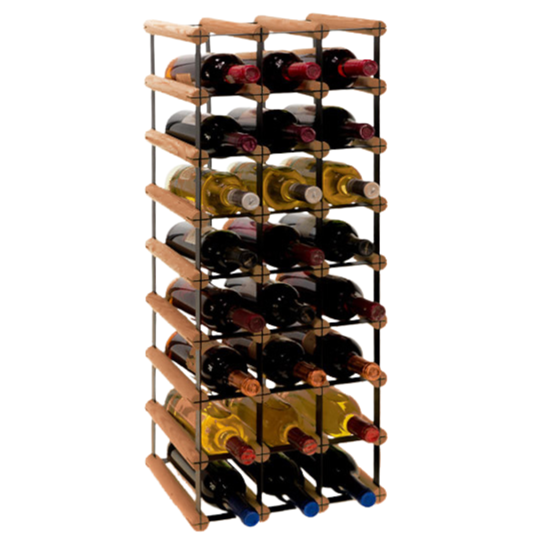 Loftowy stojak na wino RW8