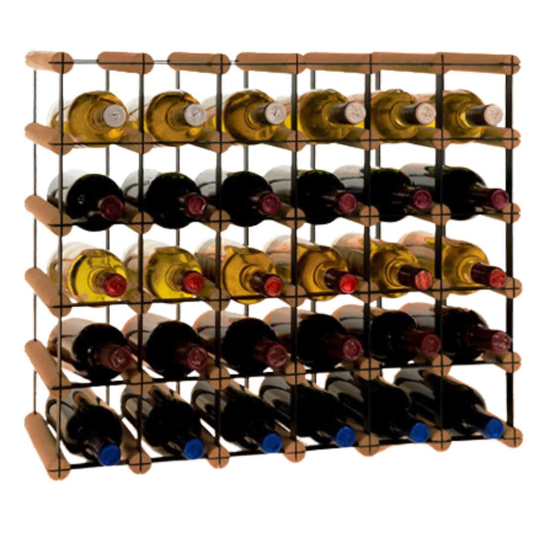 Loftowy stojak na wino RW8