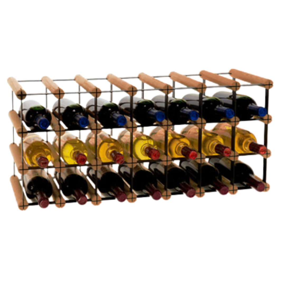 Loftowy stojak na wino RW8