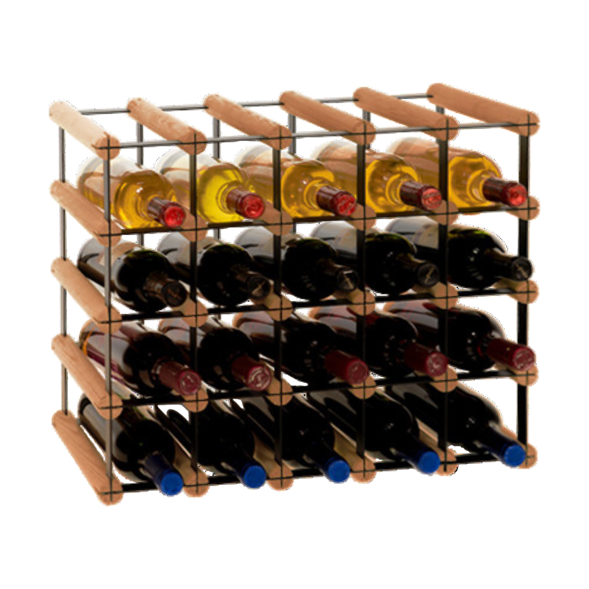 Loftowy stojak na wino RW8