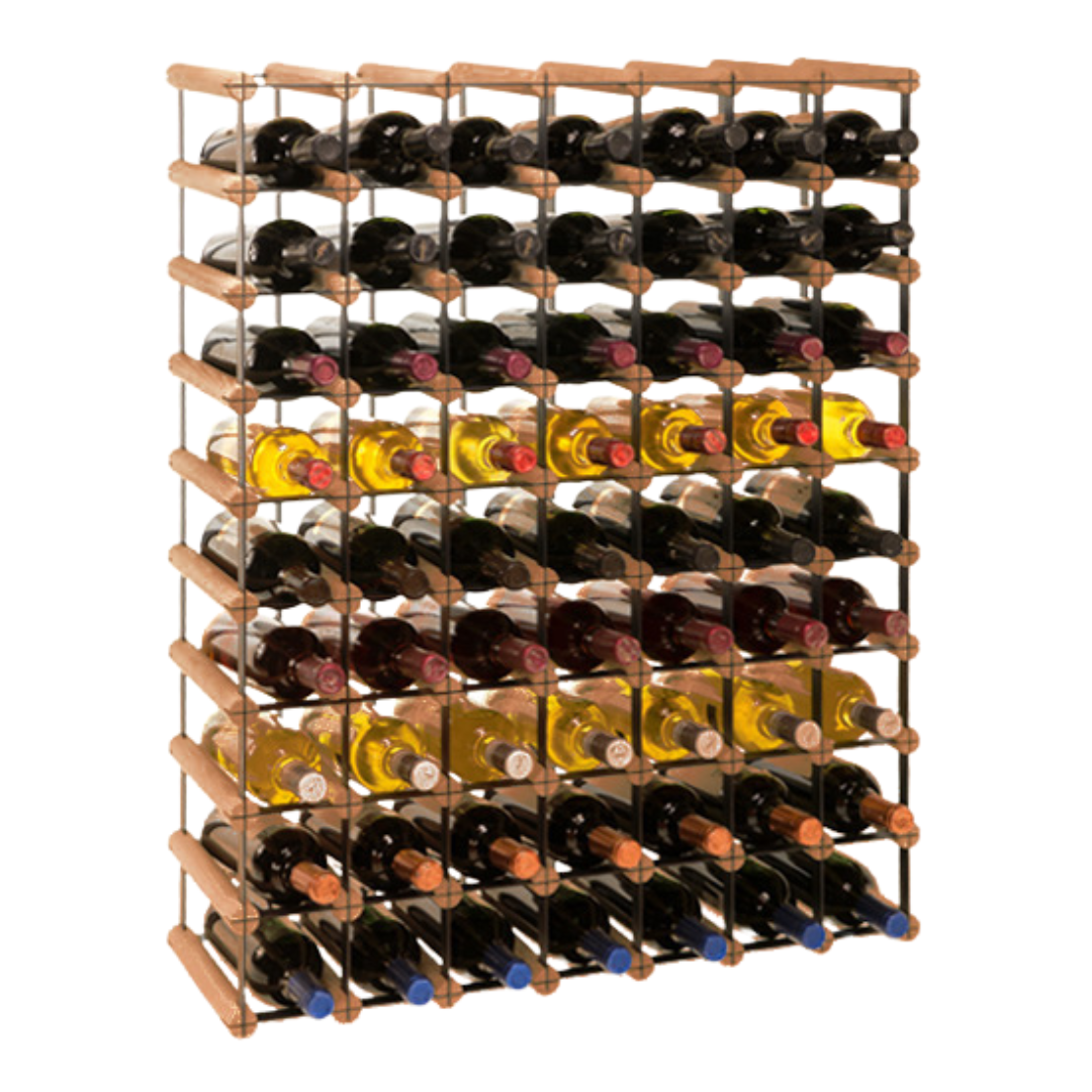 Loftowy stojak na wino RW8