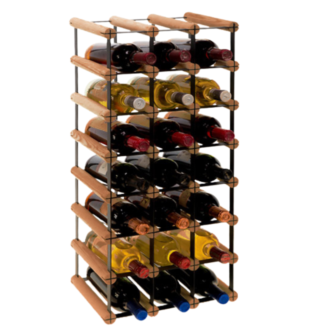 Loftowy stojak na wino RW8