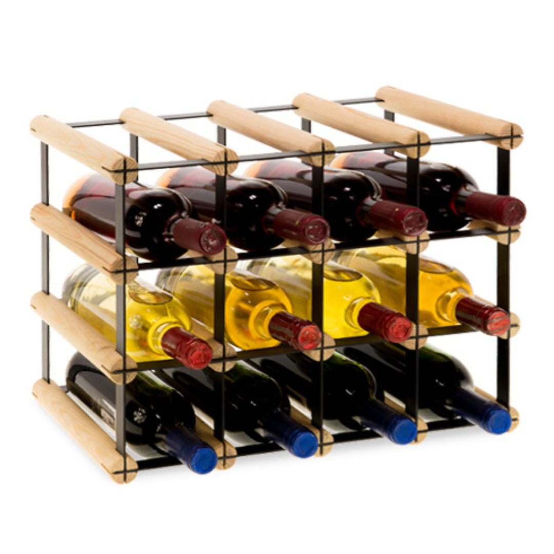 Loftowy stojak na wino RW8