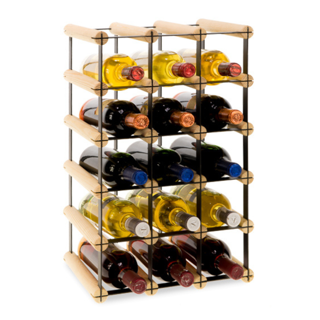 Loftowy stojak na wino RW8