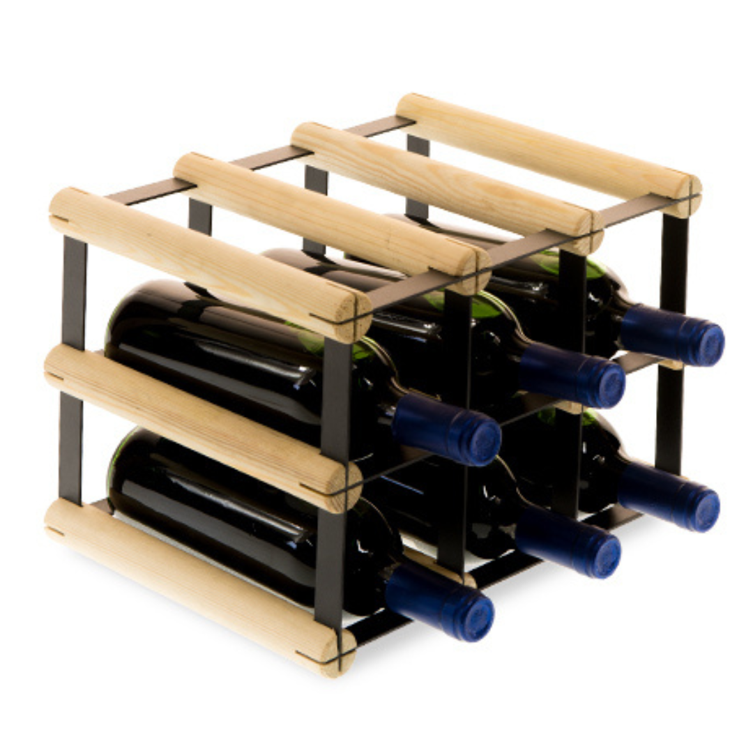 Loftowy stojak na wino RW8