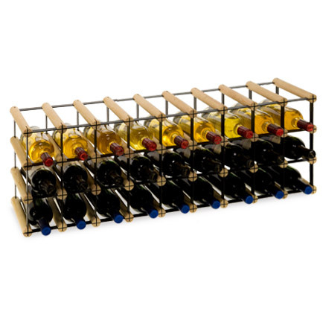 Loftowy stojak na wino RW8