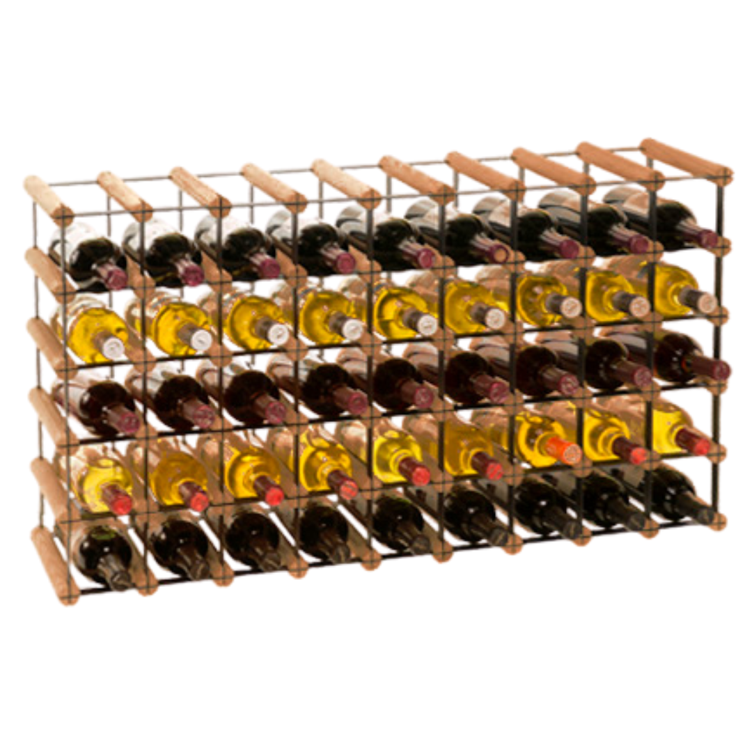Loftowy stojak na wino RW8