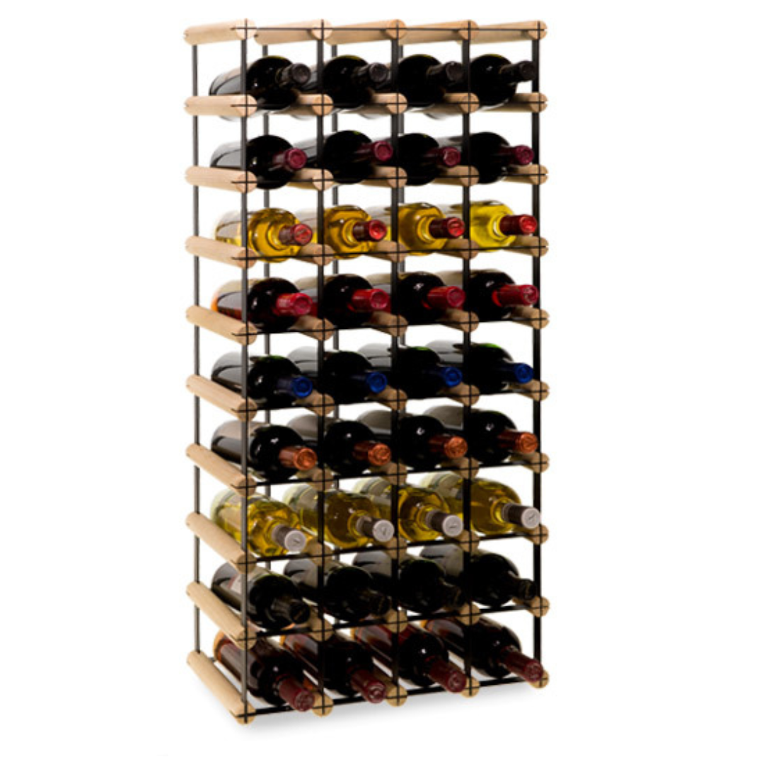 Loftowy stojak na wino RW8