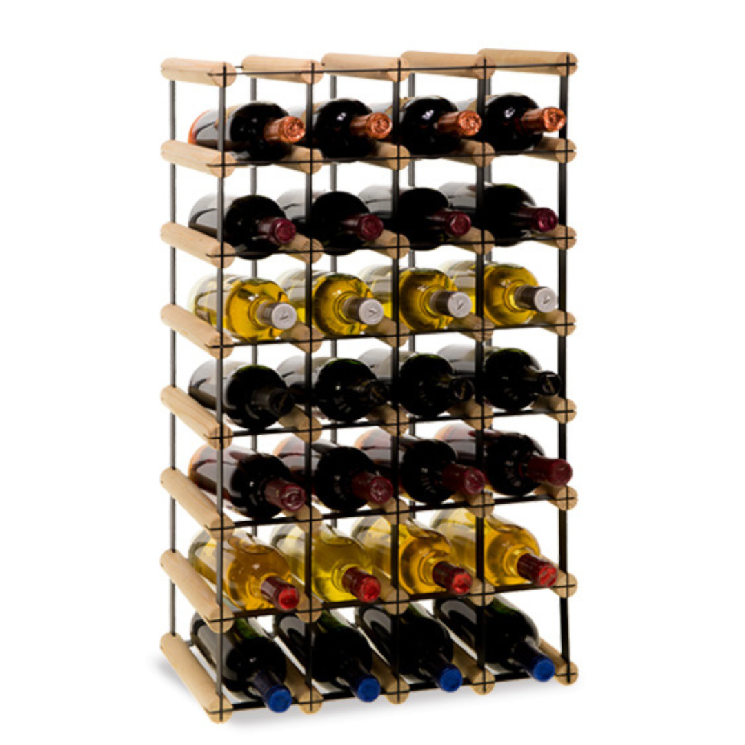 Loftowy stojak na wino RW8