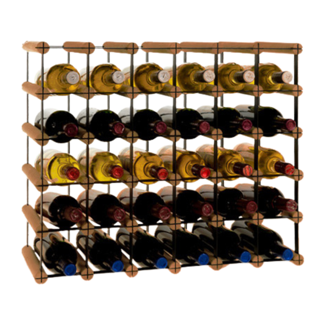 Loftowy stojak na wino RW8
