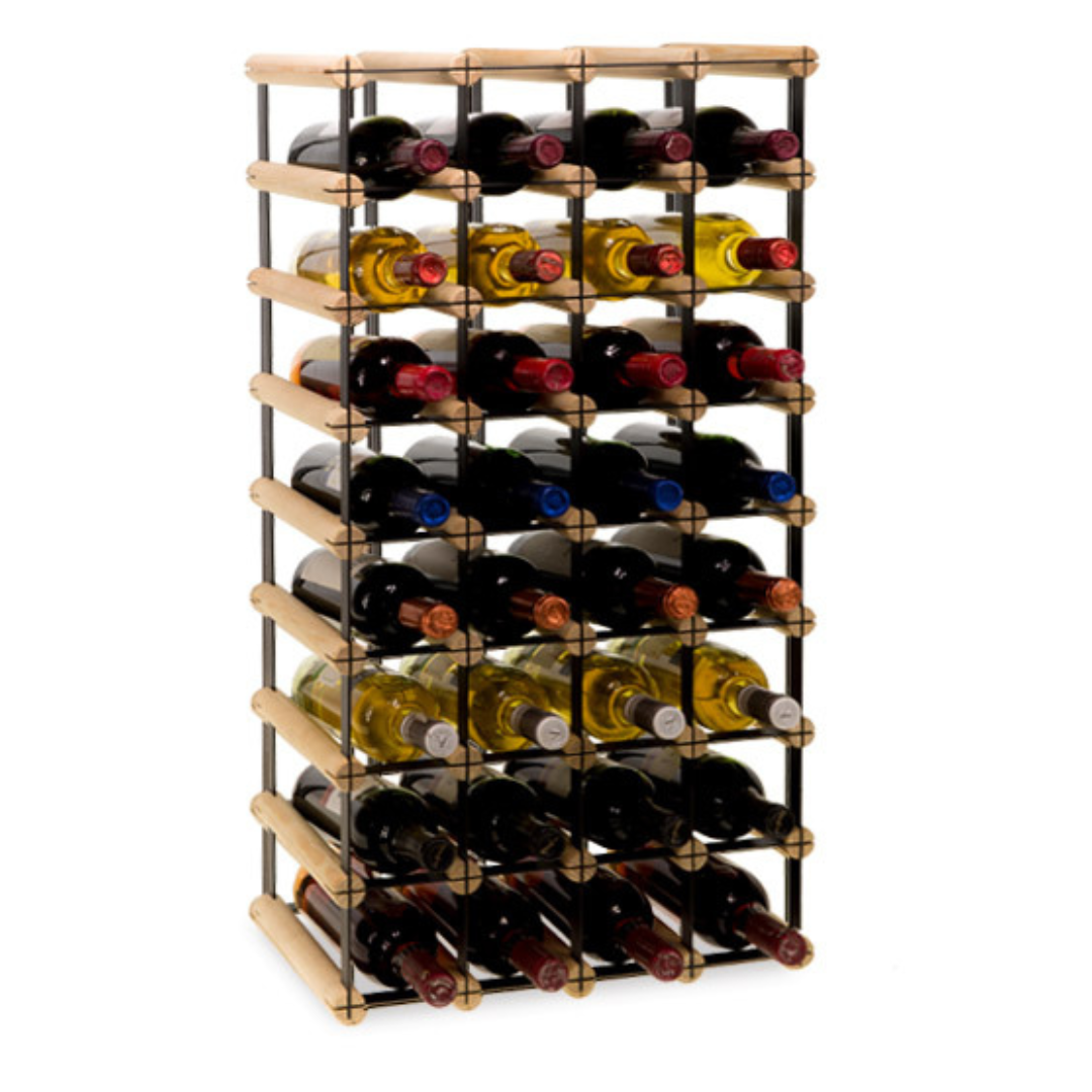 Loftowy stojak na wino RW8
