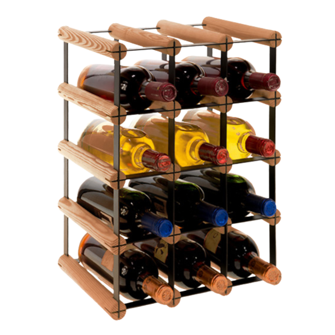 Loftowy stojak na wino RW8