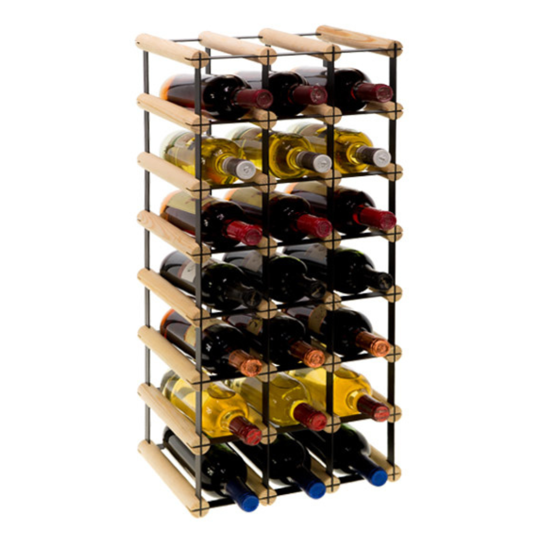Loftowy stojak na wino RW8