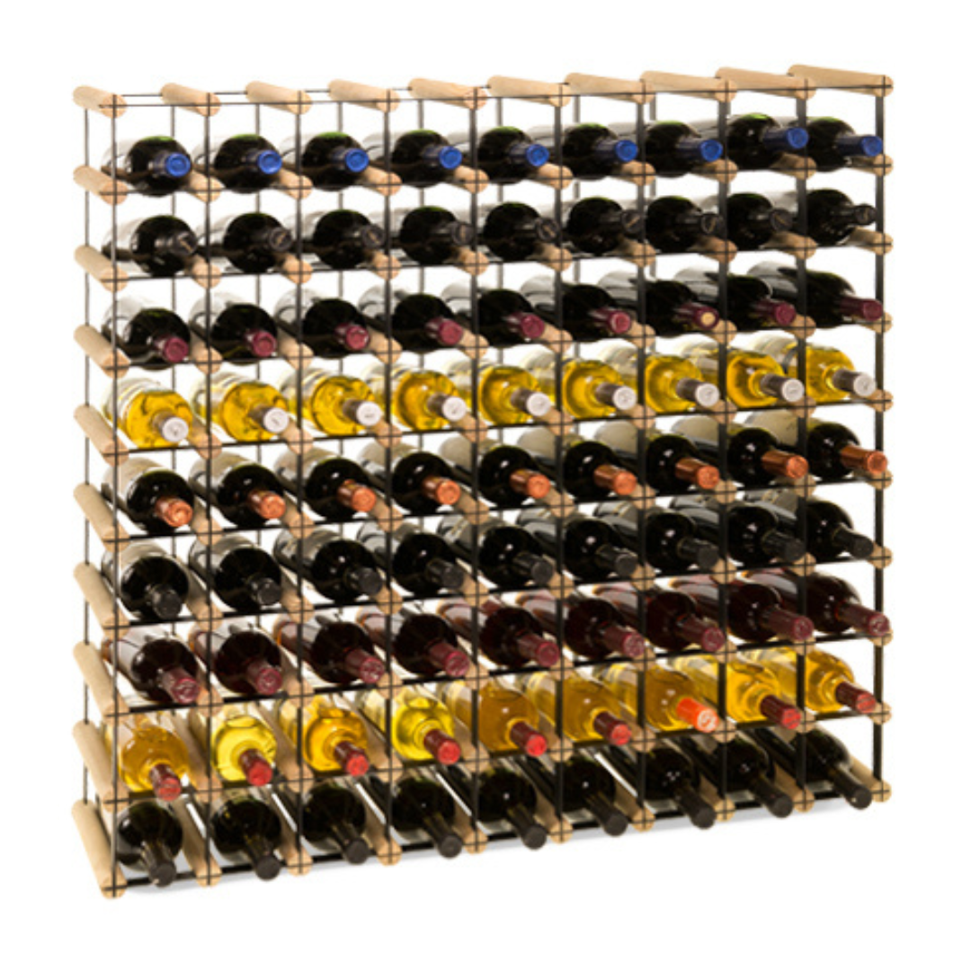 Loftowy stojak na wino RW8
