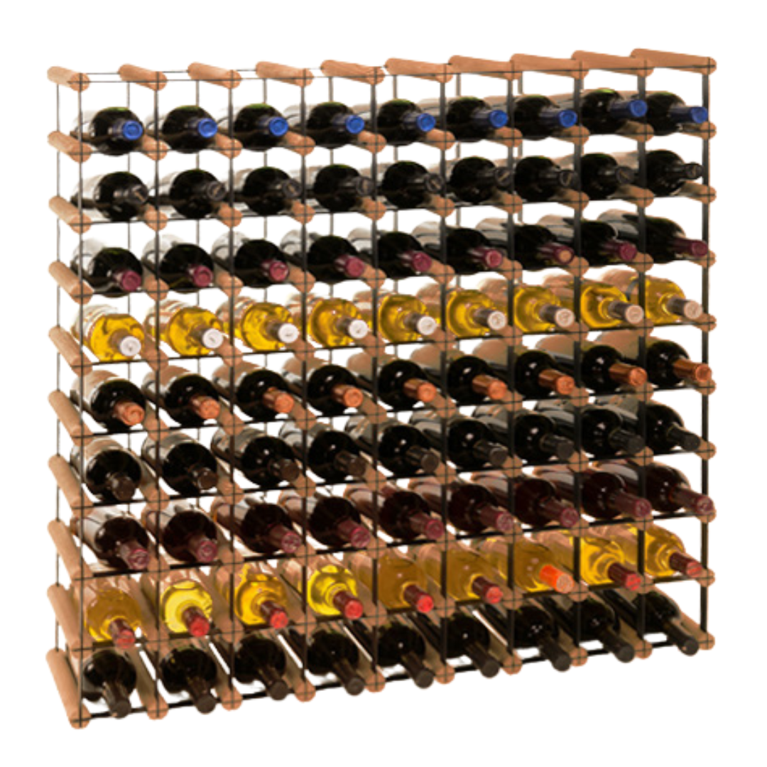 Loftowy stojak na wino RW8