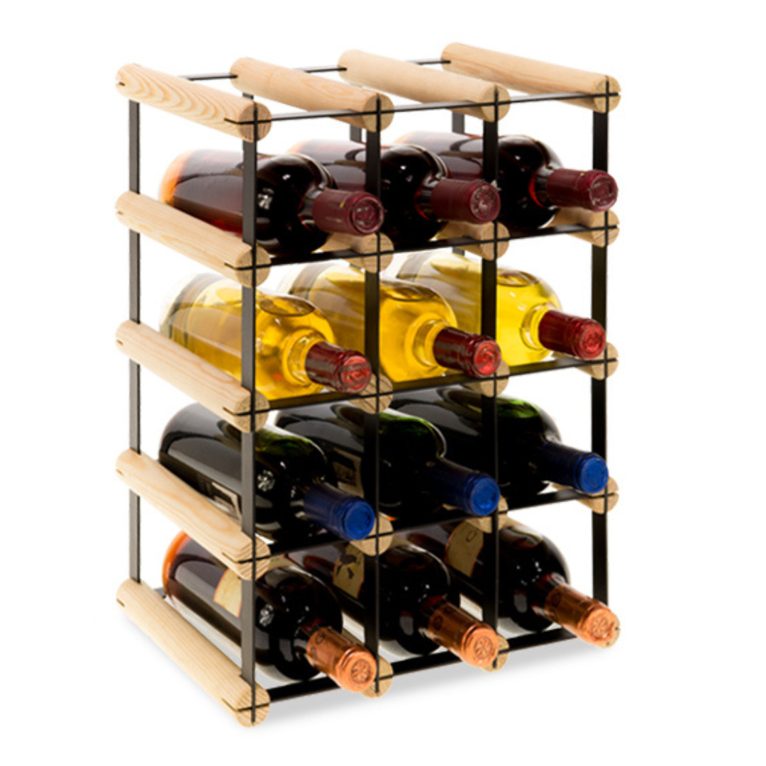 Loftowy stojak na wino RW8