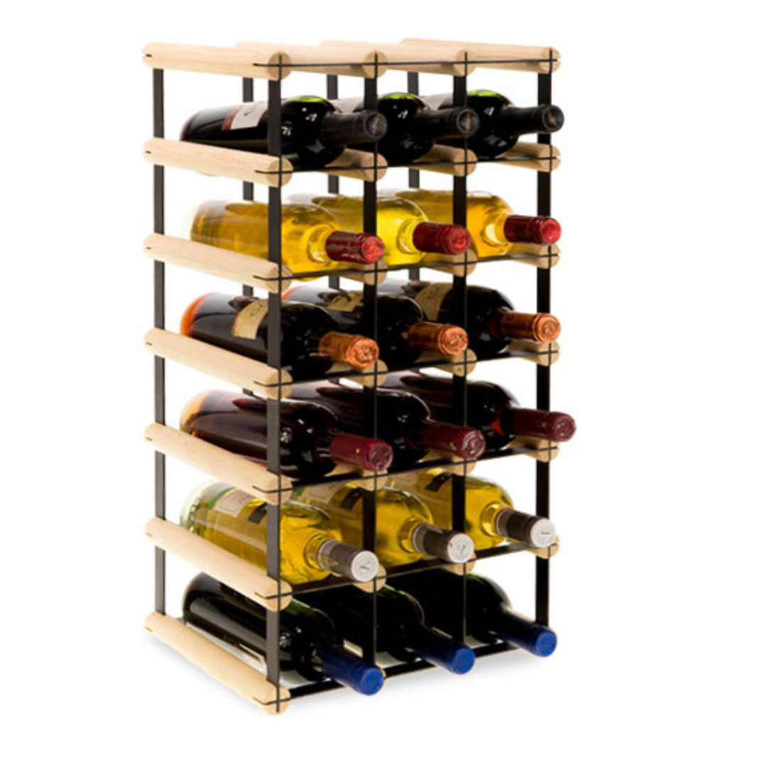 Loftowy stojak na wino RW8