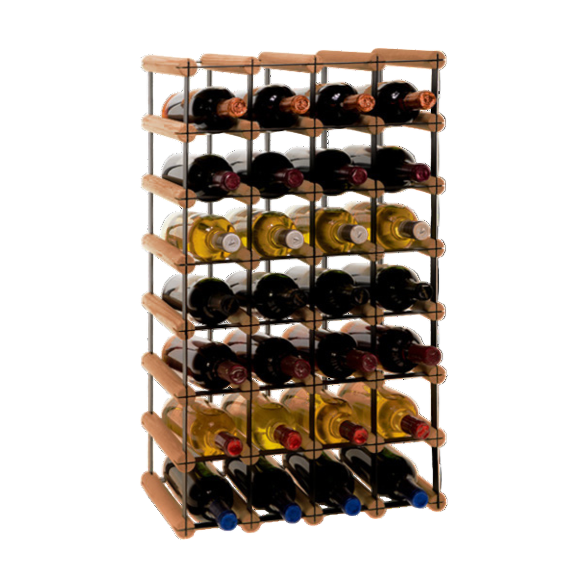 Loftowy stojak na wino RW8
