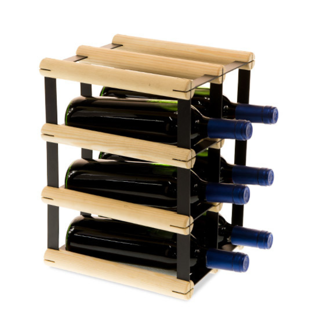 Loftowy stojak na wino RW8