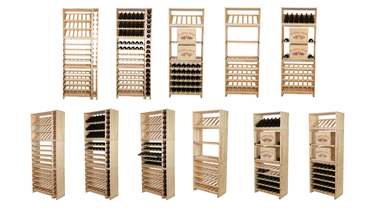 Modułowy stojak na wino RW61