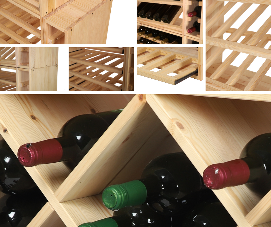 Modułowy stojak na wino RW61